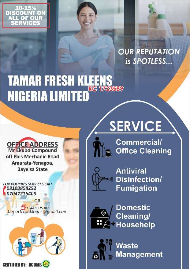 Tamar Fresh kleens logo